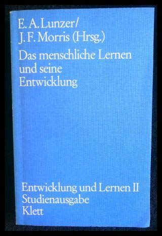Entwicklung und Lernen II. Das menschliche Lernen und seine Entwicklung Manga