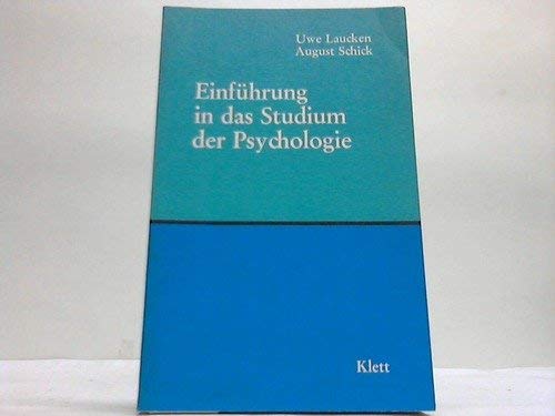 Einführung in das Studium der Psychologie Books