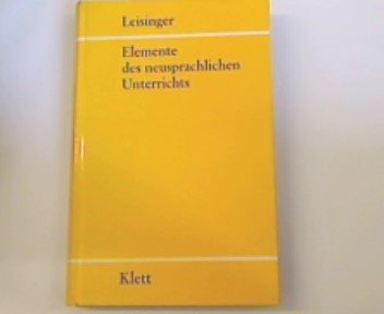 Elemente des neusprachlichen Unterrichts Foreign Languages ​​& Dictionaries
