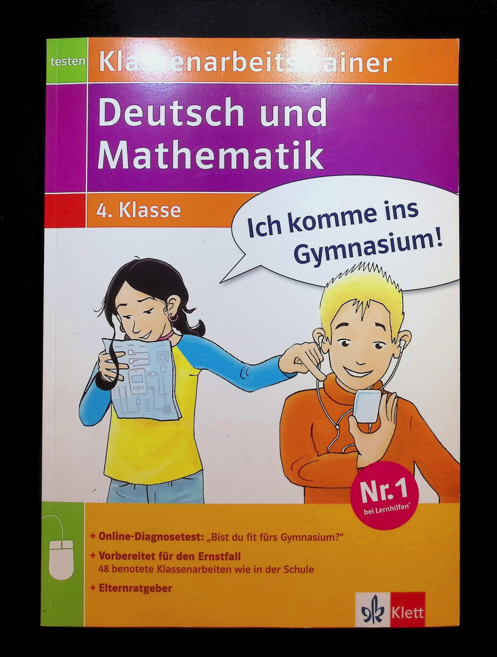 Klassenarbeitstrainer Deutsch und Mathe: Übungsbuch (Ich komme ins Gymnasium!) Study Guides