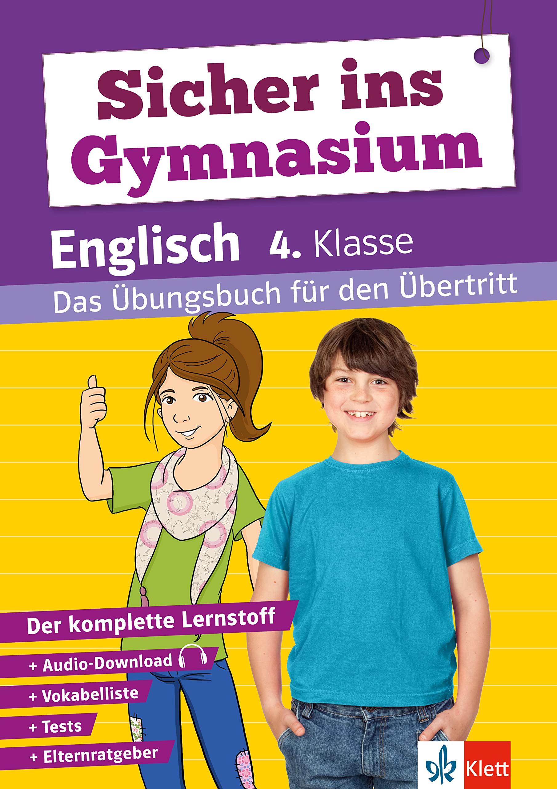 Product Image: Klett Sicher ins Gymnasium Englisch 4. Klasse
