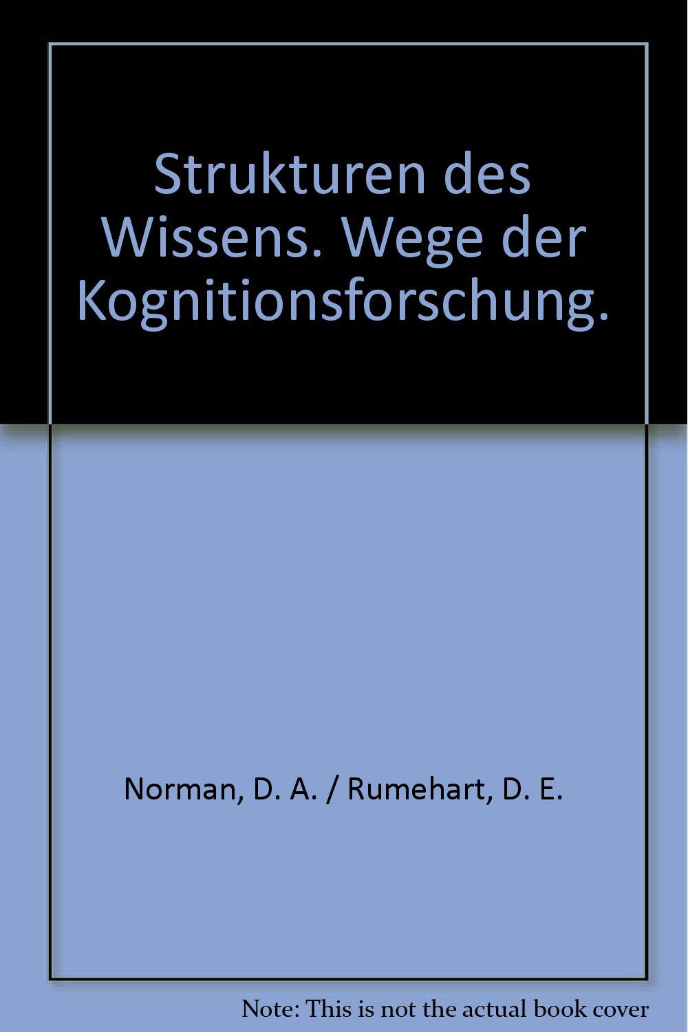 Strukturen des Wissens: Wege der Kognitionsforschung. Unter Mitarb. v. A. A. Abrahamson, M. Eisenstadt, D. Gentner u. a. Politics & History books