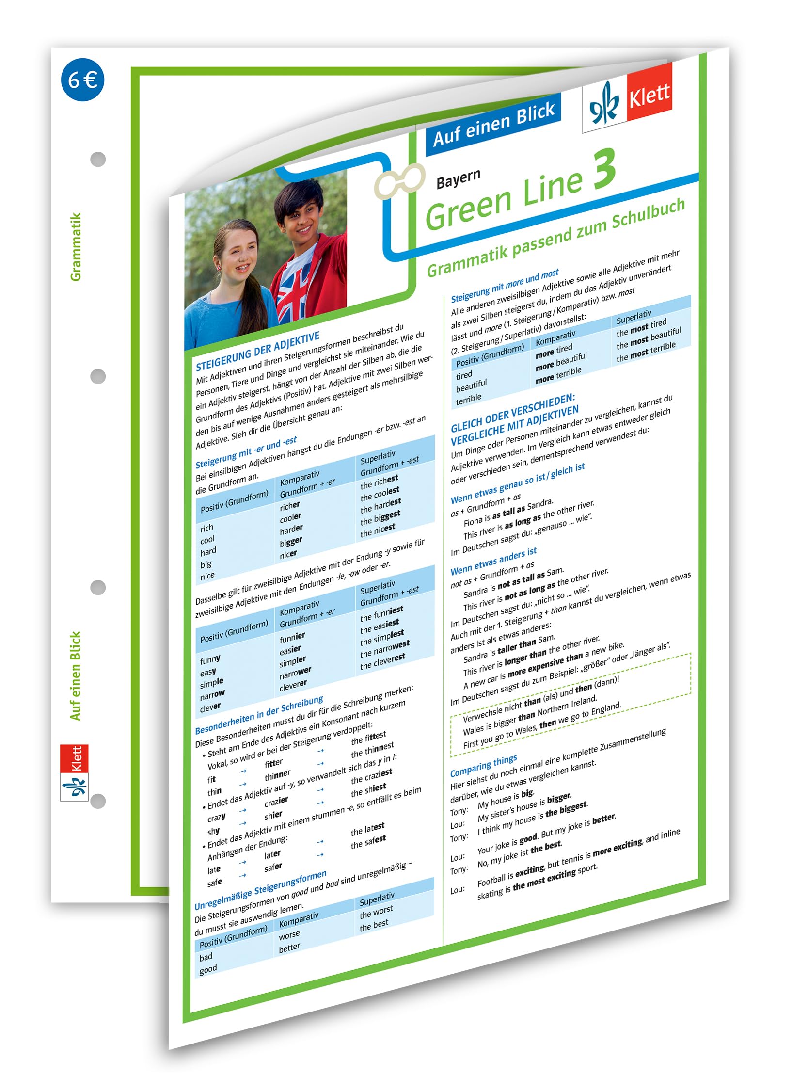 Green Line 3 Bayern Klasse 7 Auf einen Blick. Grammatik passend zum Schulbuch Foreign Languages ​​& Dictionaries