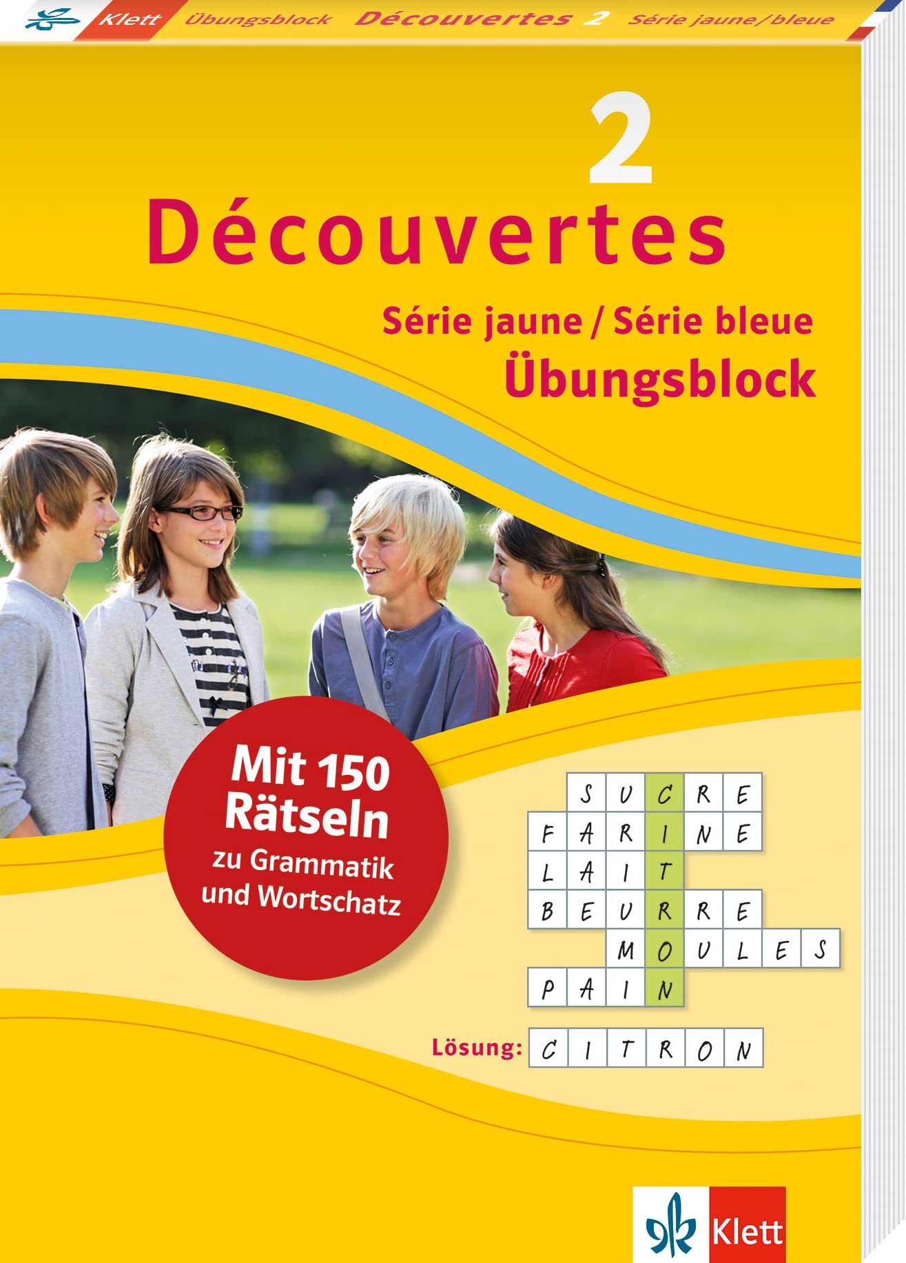 Découvertes 2 jaune/bleue - Übungsblock: 150 Rätsel zu Grammatik und Wortschatz (Découvertes. Série jaune (ab Klasse 6). Ausgabe ab 2012) Foreign Languages ​​& Dictionaries