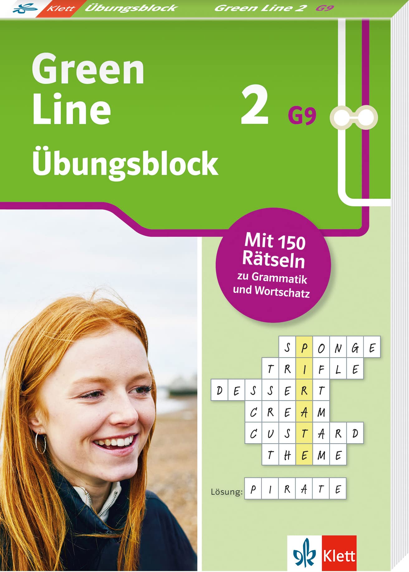 Green Line 2 G9 (ab 2019) Klasse 6 - Übungsblock zum Schulbuch Foreign Languages ​​& Dictionaries