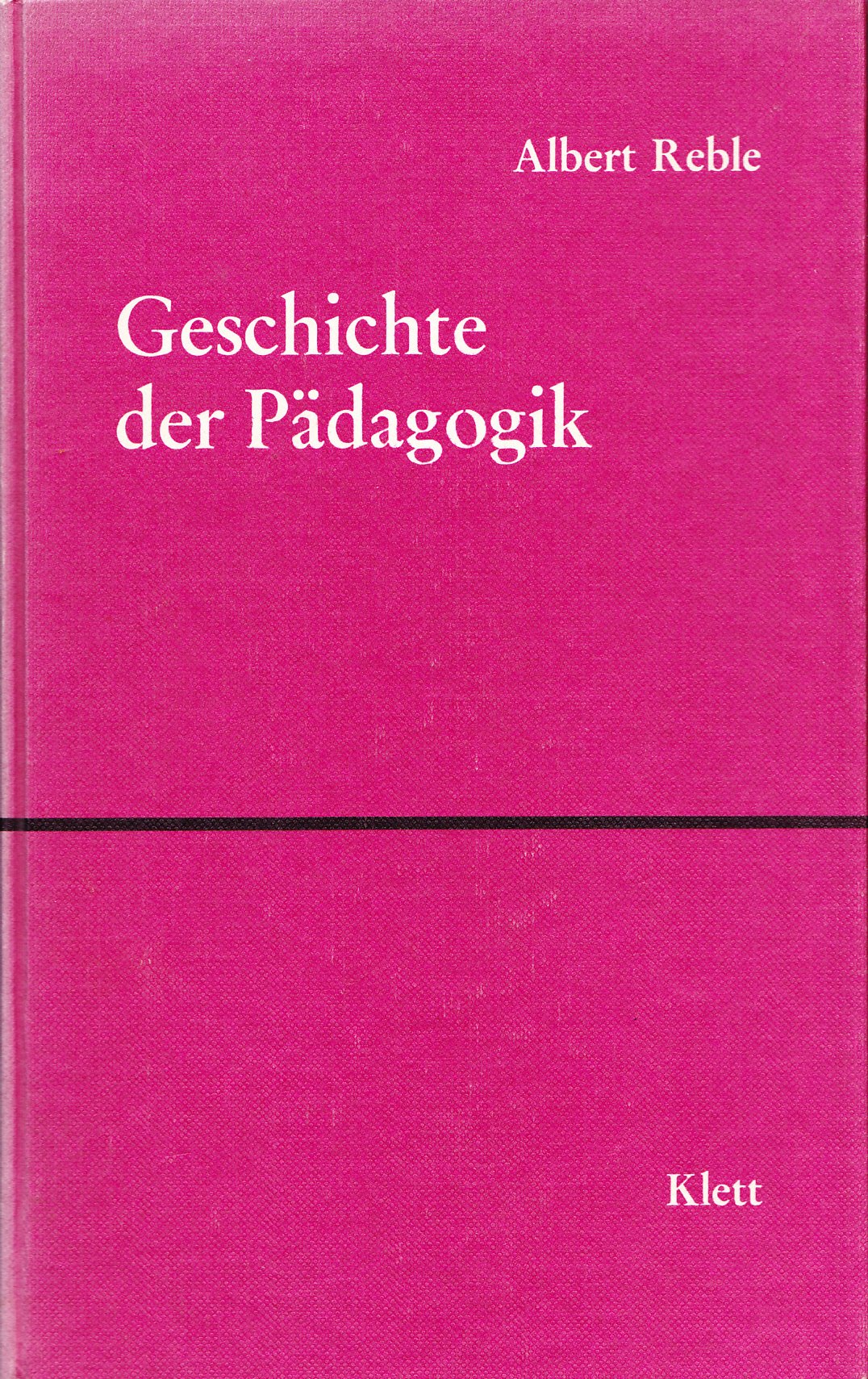 Geschichte der Pädagogik Education & Training