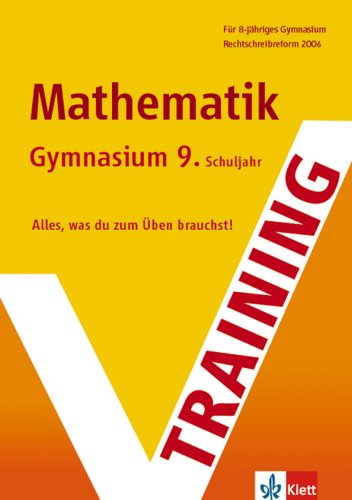 Product Image: Training Mathematik Gymnasium 9. Schuljahr