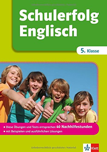 Klett Schulerfolg Englisch 5. Klasse Study Guides Books
