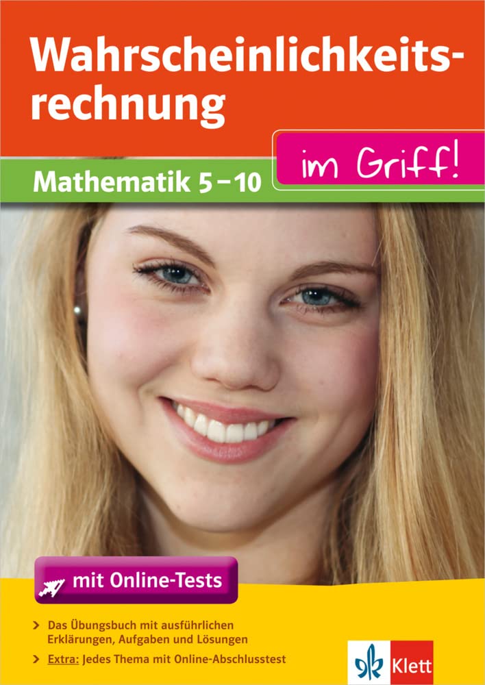 Klett Wahrscheinlichkeitsrechnung im Griff Mathematik Klasse 5 - 10: für Gymnasium und Realschule (Klett ... im Griff) Study Guides