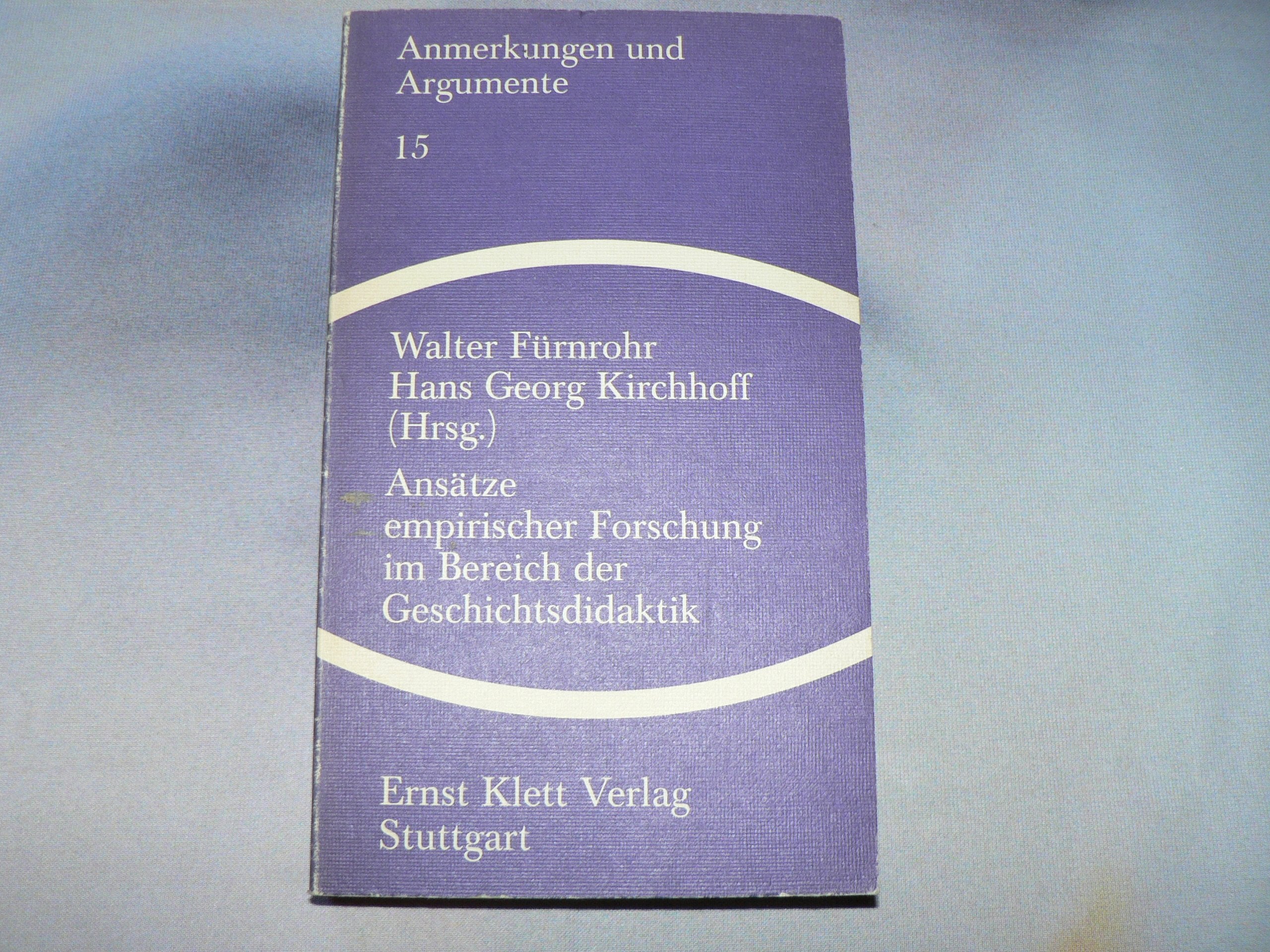 Ansätze empirischer Forschung im Bereich der Geschichtsdidaktik Books