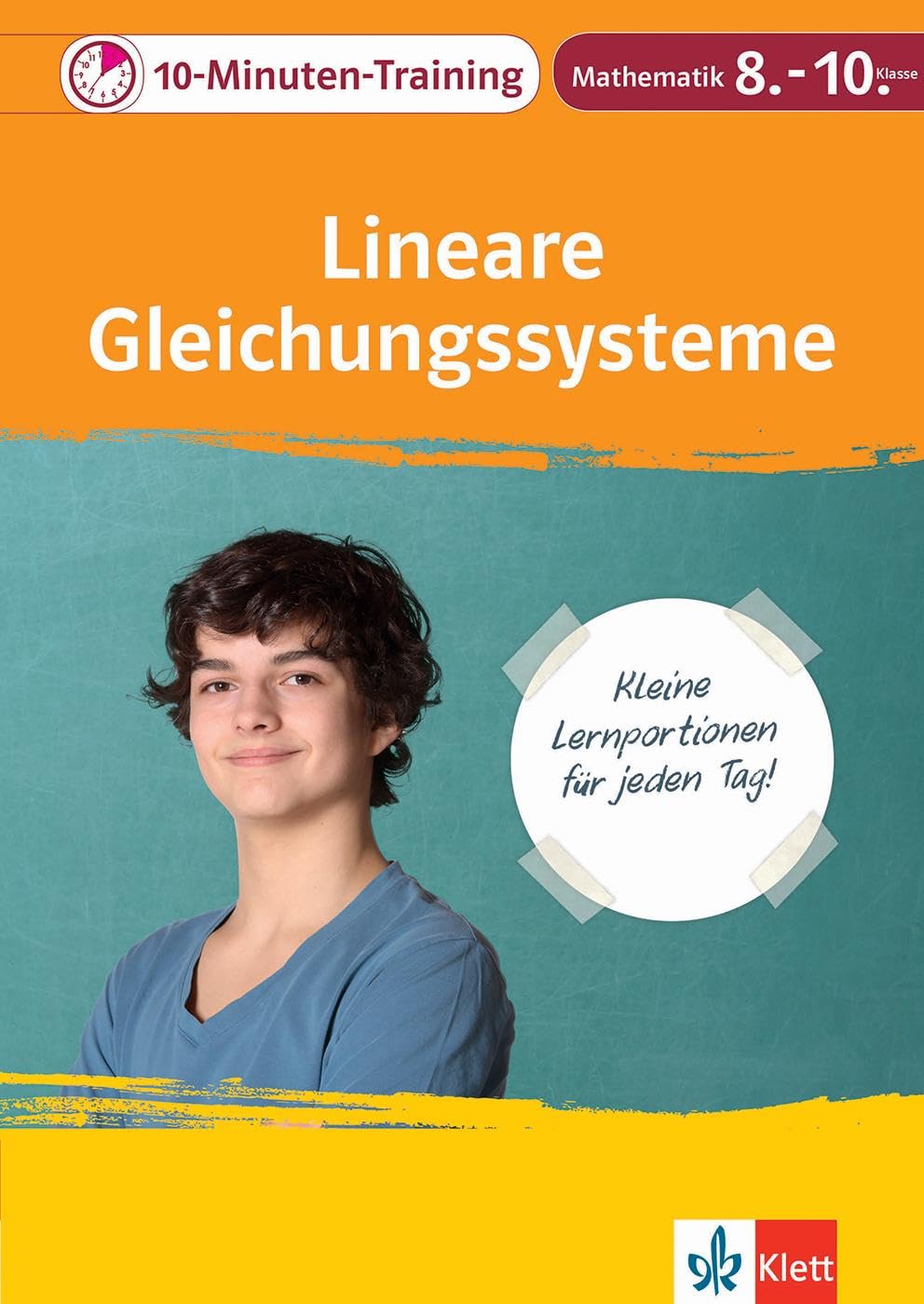 10-Minuten-Training Mathematik Lineare Gleichungssysteme  8.-10. Klasse Study Guides