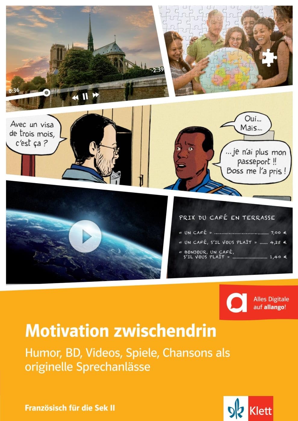 Motivation zwischendrin - Humor, Bande dessinée, Videos, Spiele, Chansons. Buch + DVD-ROM Foreign Languages ​​& Dictionaries