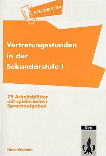 Vertretungsstunden in der Sekundarstufe I Leisure & Fun