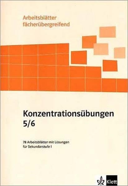 Arbeitsblätter Grundschule. Konzentrationsübungen. 5./6. Schuljahr Learning & Reference