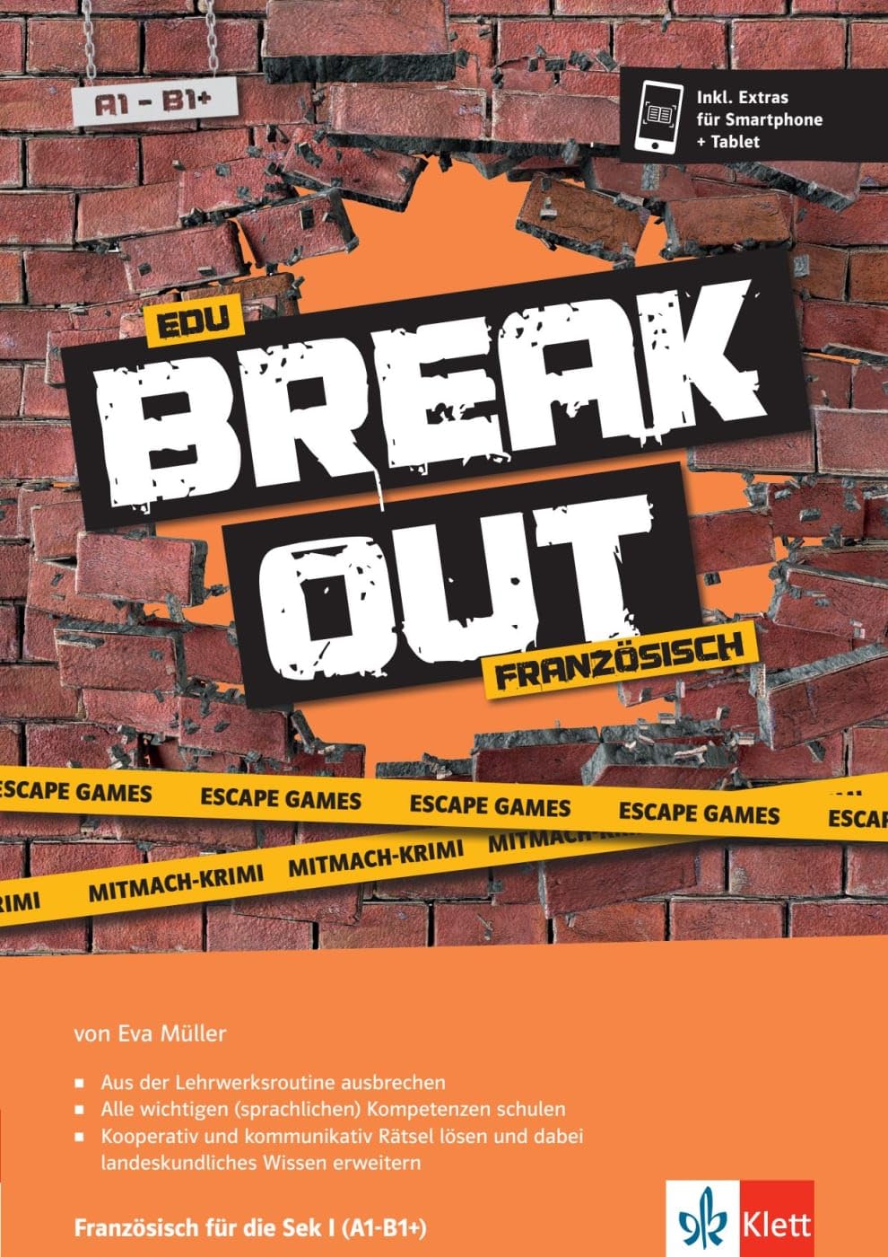 Edu Breakout Französisch für die Sek I - Escape Games und Mitmach-Krimi: Unterrichtshandreichung mit digitalen Extras Foreign Languages ​​& Dictionaries