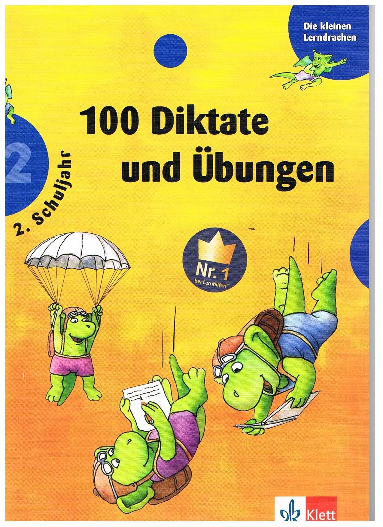 100 Diktate und Übungen - 2. Schuljahr (Die kleinen Lerndrachen) Study Guides