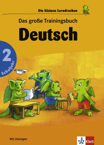 Das große Trainingsbuch Deutsch 2. Schuljahr (Die kleinen Lerndrachen) Study Guides