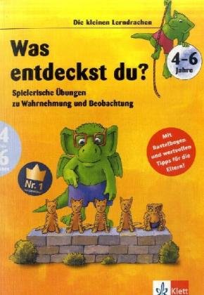 Was entdeckst du?: Spielerische Übungen zu Wahrnehmung und Beobachtung (Die kleinen Lerndrachen) Leisure, Home & Garden