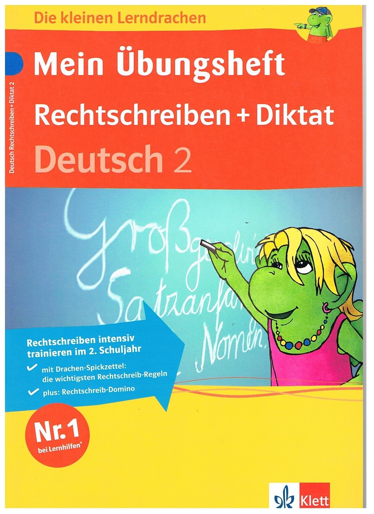 Mein Übungsheft Rechtschreiben + Diktat Deutsch 2 Study Guides