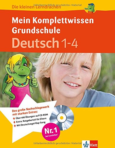 Mein Komplettwissen Grundschule Deutsch 1-4: Das große Nachschlagewerk mit starken Extras Study Guides