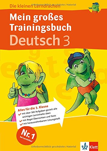 Mein großes Trainingsbuch Deutsch 3: Alles für 3. Schuljahr Study Guides
