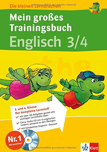 Mein großes Trainingsbuch Englisch 3./4. Schuljahr Study Guides