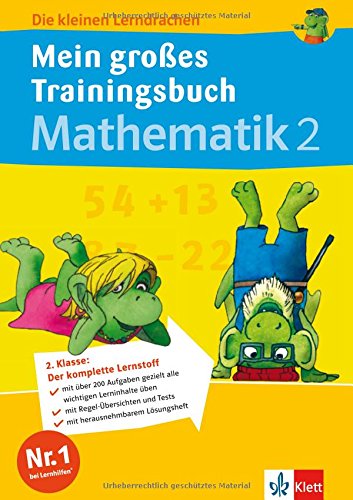 Mein großes Trainingsbuch Mathematik 2. Schuljahr: Mit Lösungsheft Study Guides