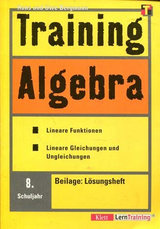 Product Image: Training, Algebra, 8. Schuljahr