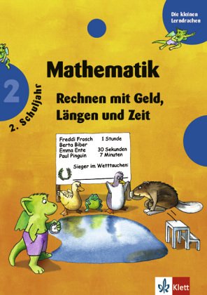 Die kleinen Lerndrachen, Training, Training Mathematik, 2. Schuljahr, EURO Learning & Reference