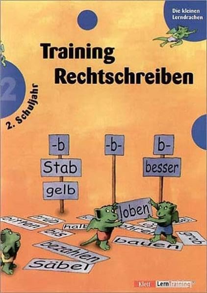 Die kleinen Lerndrachen, Training, Training Rechtschreiben, 2. Schuljahr Learning & Reference