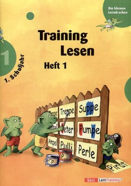 Die kleinen Lerndrachen, Training, Training Lesen, 1. Schuljahr Study Guides