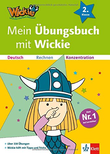 Mein Übungsbuch mit Wickie: Deutsch, Rechnen und Konzentration: Deutsch, Rechnen, Konzentration 2. Klasse (Lesen lernen mit Wickie und die starken Männer) Study Guides