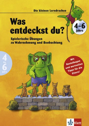 Was entdeckst du?: Spielerische Übungen zu Wahrnehmung und Beobachtung (4-6 Jahre) Books