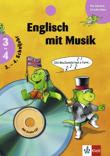 Englisch mit Musik: 3.-4. Schuljahr (Die kleinen Lerndrachen) Study Guides