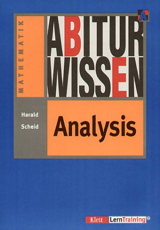 Abiturwissen, Analysis Books