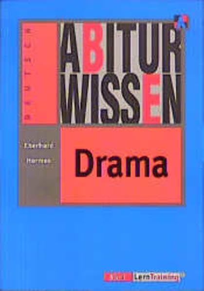 Abiturwissen, Drama (Abiturwissen Deutsch) Study Guides