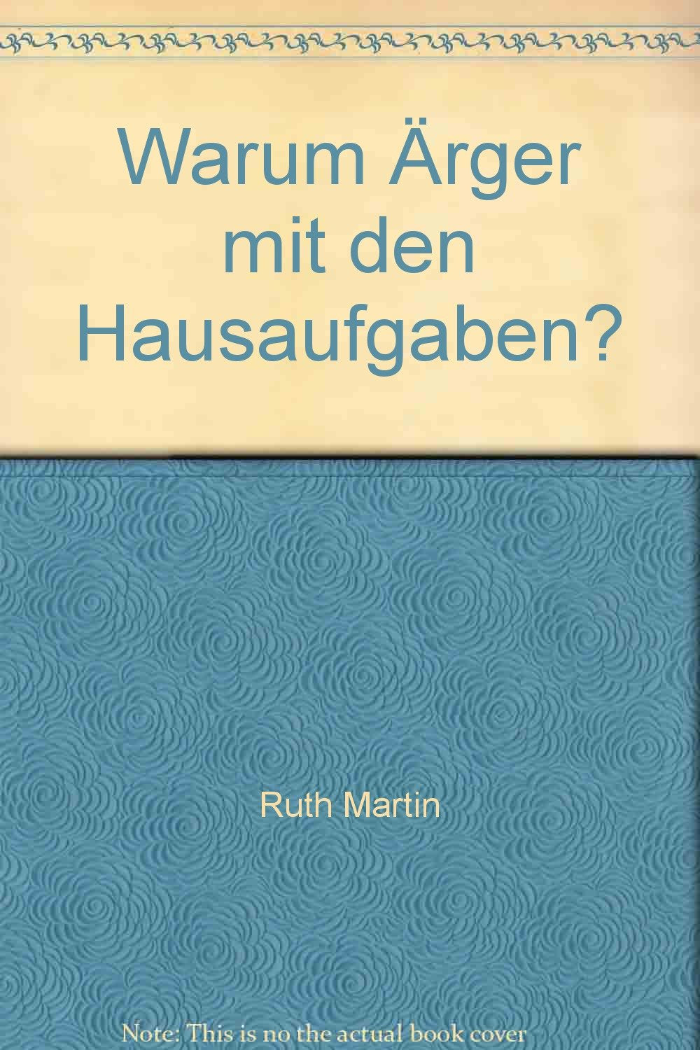Warum Ärger mit den Hausaufgaben Books