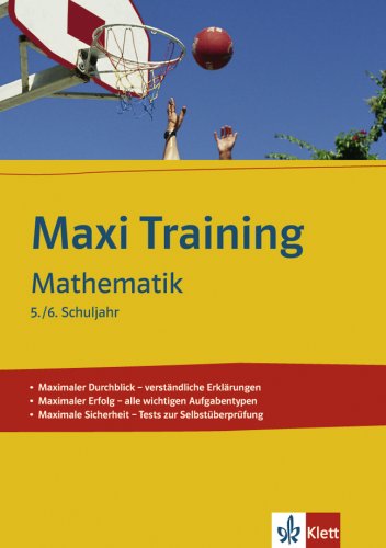 Product Image: Mathematik: 5./6. Schuljahr (MAXI Training)