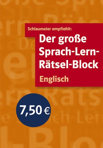 Product Image: Der große Sprach-Lern-Rätsel-Block, Englisch
