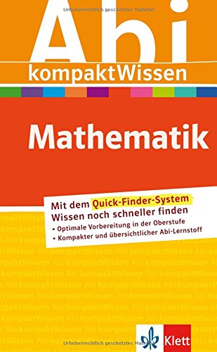 Abitur kompakt Wissen Mathematik Study Guides Books