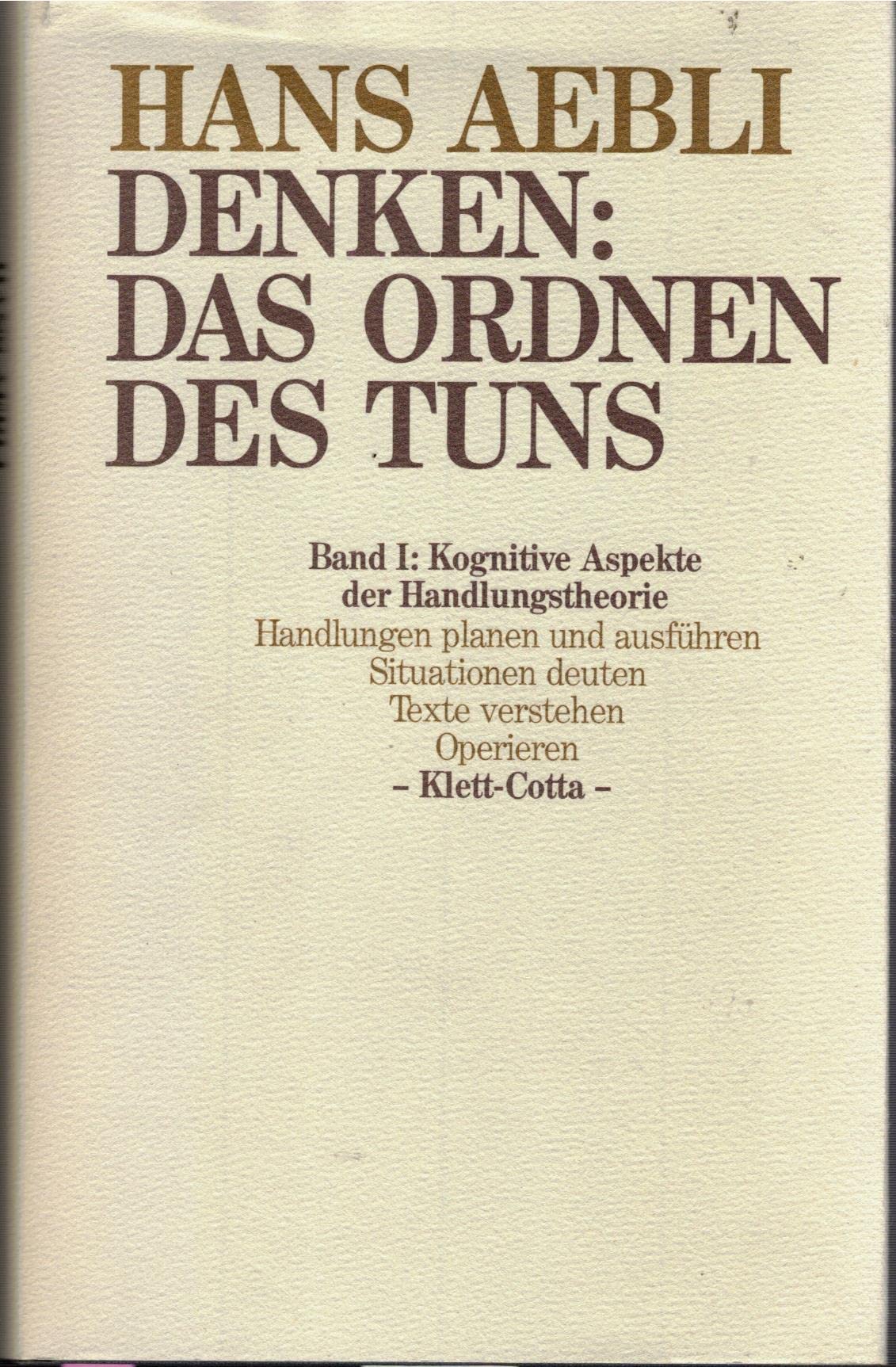 Product Image: Kognitive Aspekte der Handlungstheorie