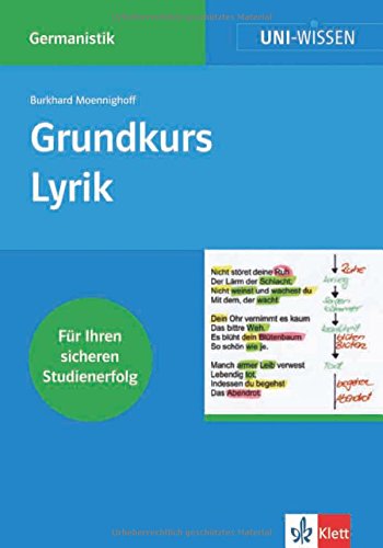 Grundkurs Lyrik (Uni-Wissen Germanistik) Poetry