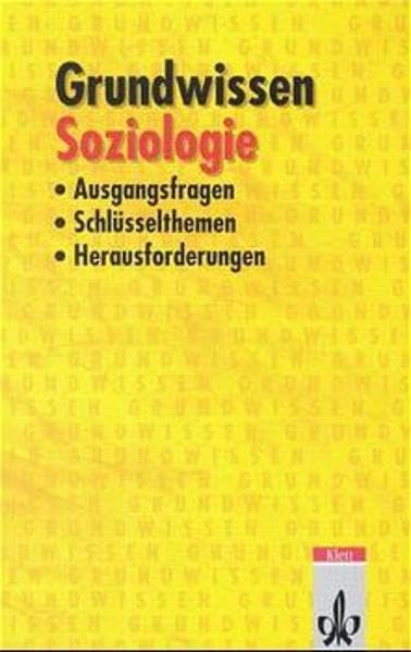 Grundwissen Soziologie Study Guides