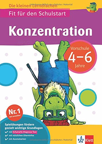 Die kleinen Lerndrachen, Fit für den Schulstart - Konzentration Study Guides