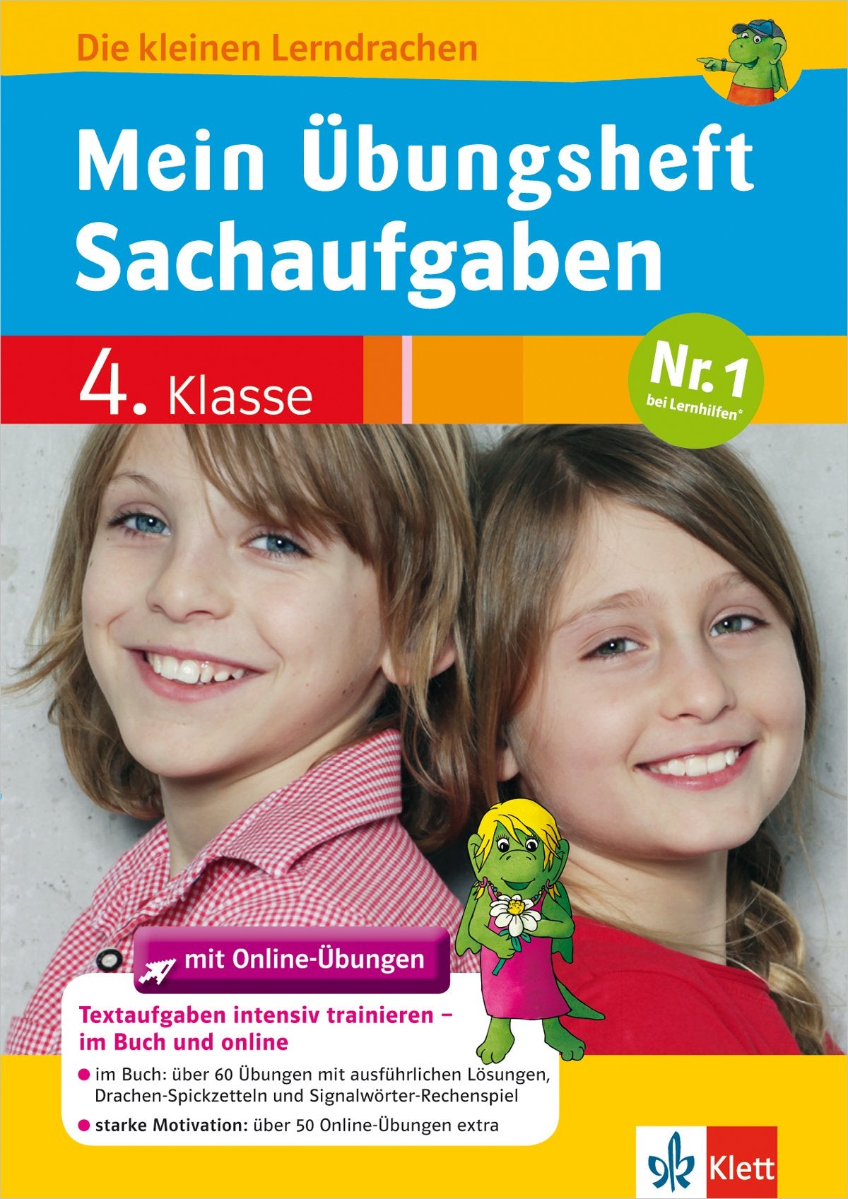 Klett Mein Übungsheft Sachaufgaben: Mathematik, 4. Klasse (Die kleinen Lerndrachen) Study Guides
