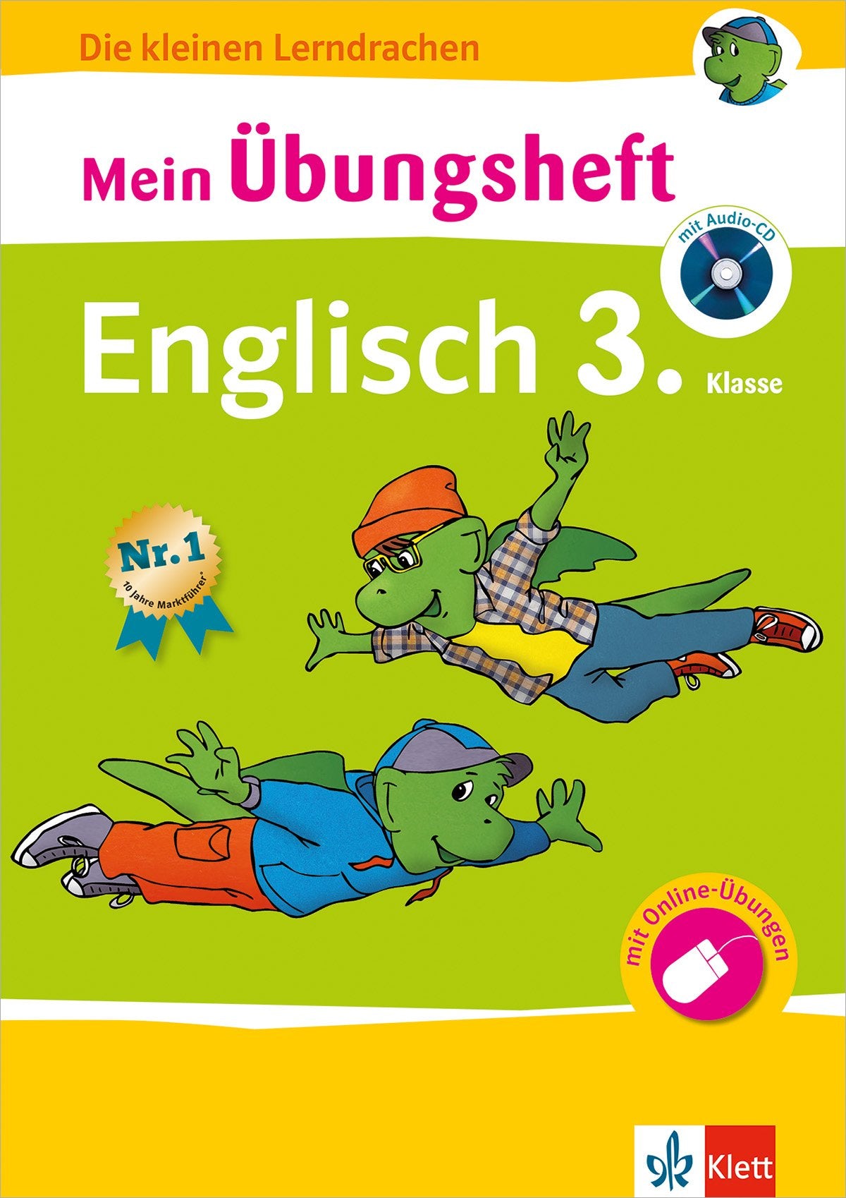 Klett Mein Übungsheft Englisch 3. Klasse: Grundschule - Buch plus Audio-CD (Die kleinen Lerndrachen) Foreign Languages ​​& Dictionaries