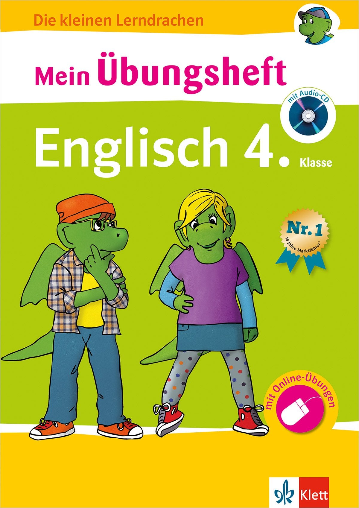 Klett Mein Übungsheft Englisch 4. Klasse: Grundschule - Buch plus Audio-CD (Die kleinen Lerndrachen) Foreign Languages ​​& Dictionaries