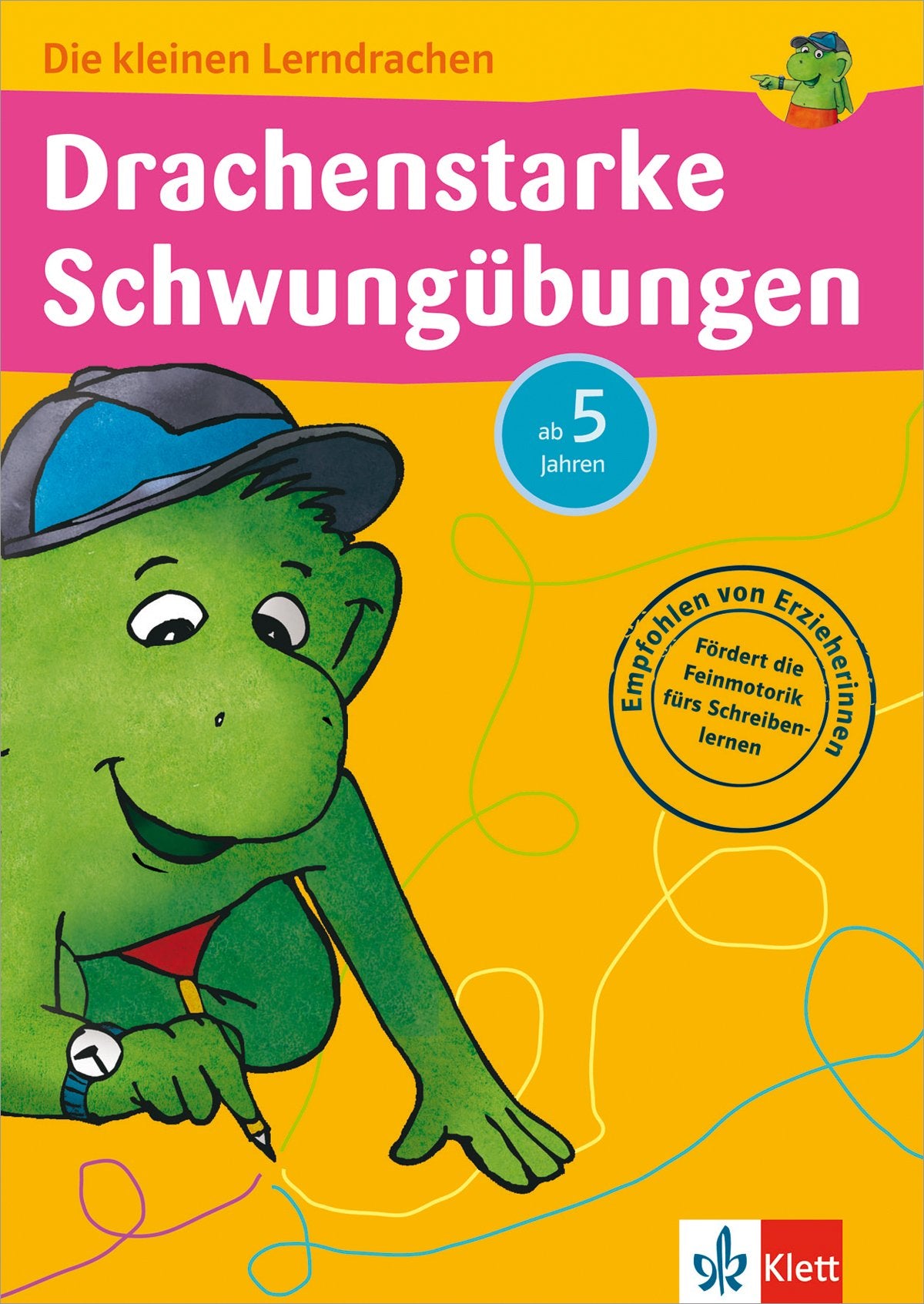 Klett Drachenstarke Schwungübungen: Vorschule, ab 5 Jahren (Die kleinen Lerndrachen) Study Guides