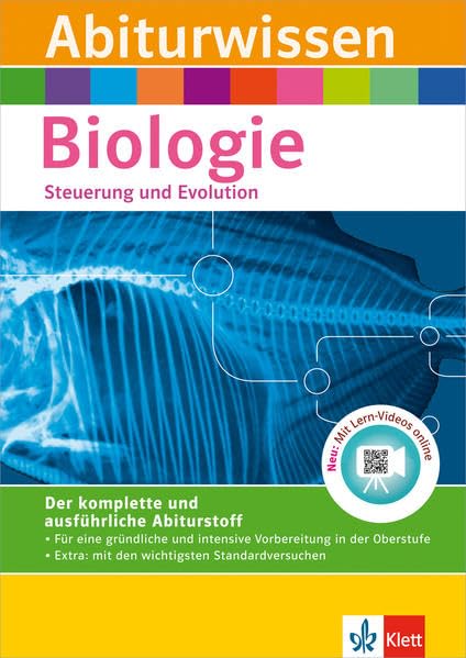 Abiturwissen Biologie. Steuerung und Evolution Study Guides