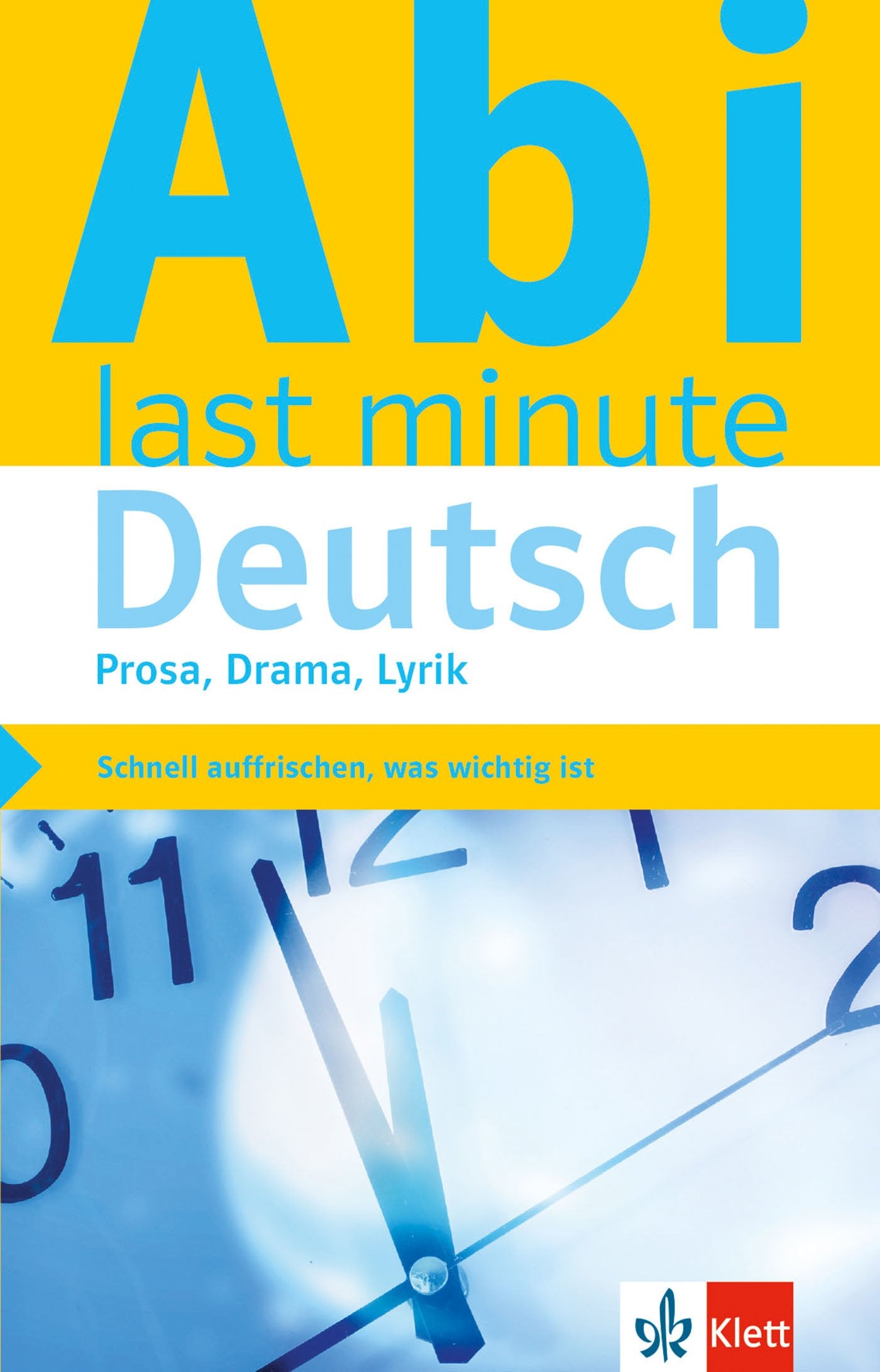 Product Image: Abi last minute Deutsch Prosa, Drama, Lyrik